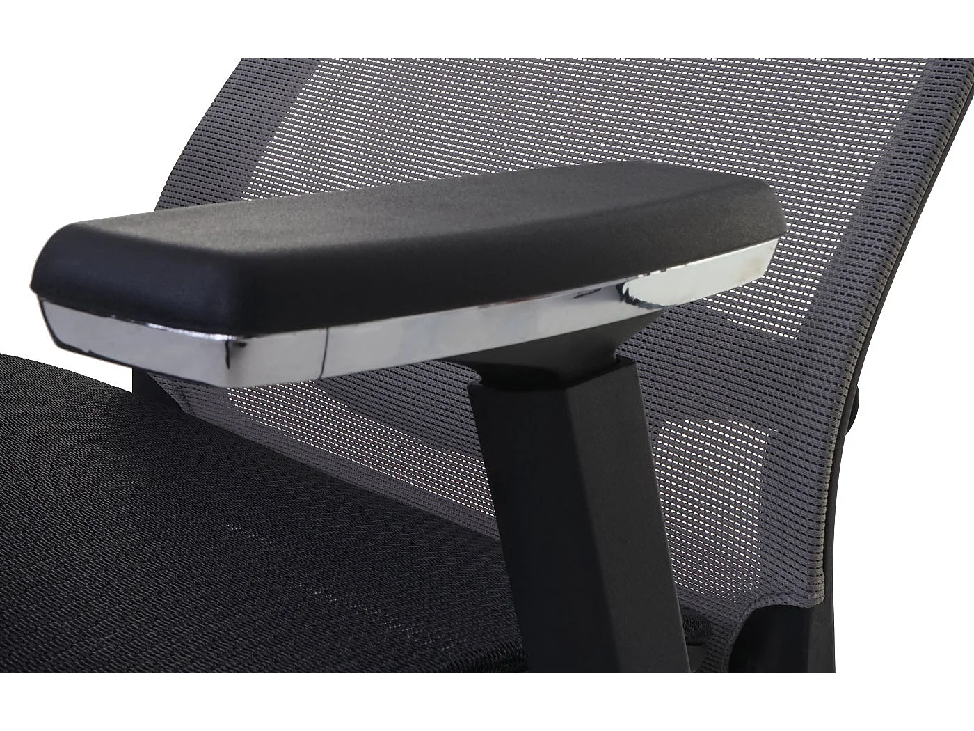 Chaise de bureau MCW-A20,  noir/gris