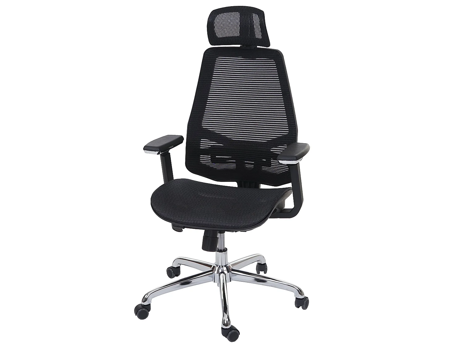 Chaise de bureau MCW-A58,  noir/noir