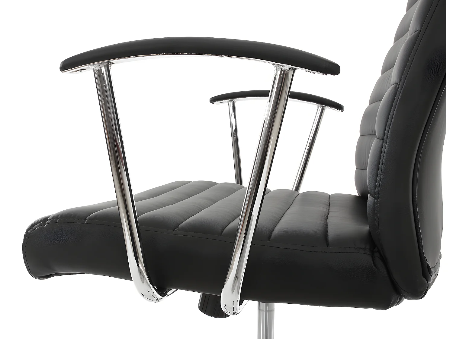 Chaise de bureau Monastir,  noir