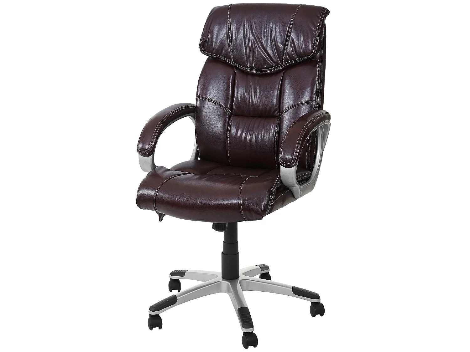 Silla de oficina MCW-A71,  burdeos