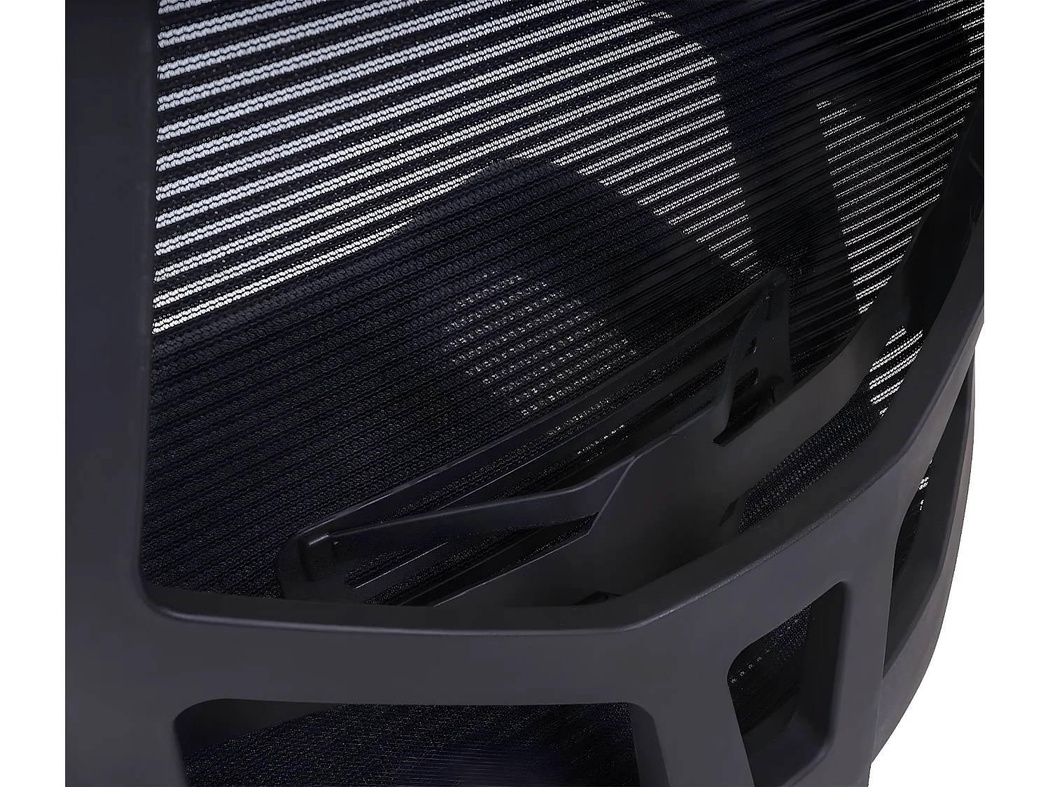 Krzesło biurowe MCW-A58,  mandarynka/czarny