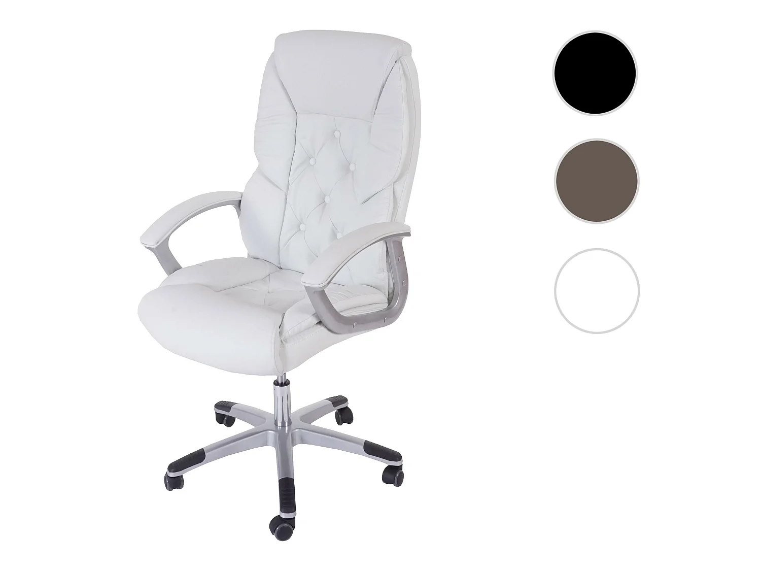 Profi-Bürostuhl H42 XXL, Weiß