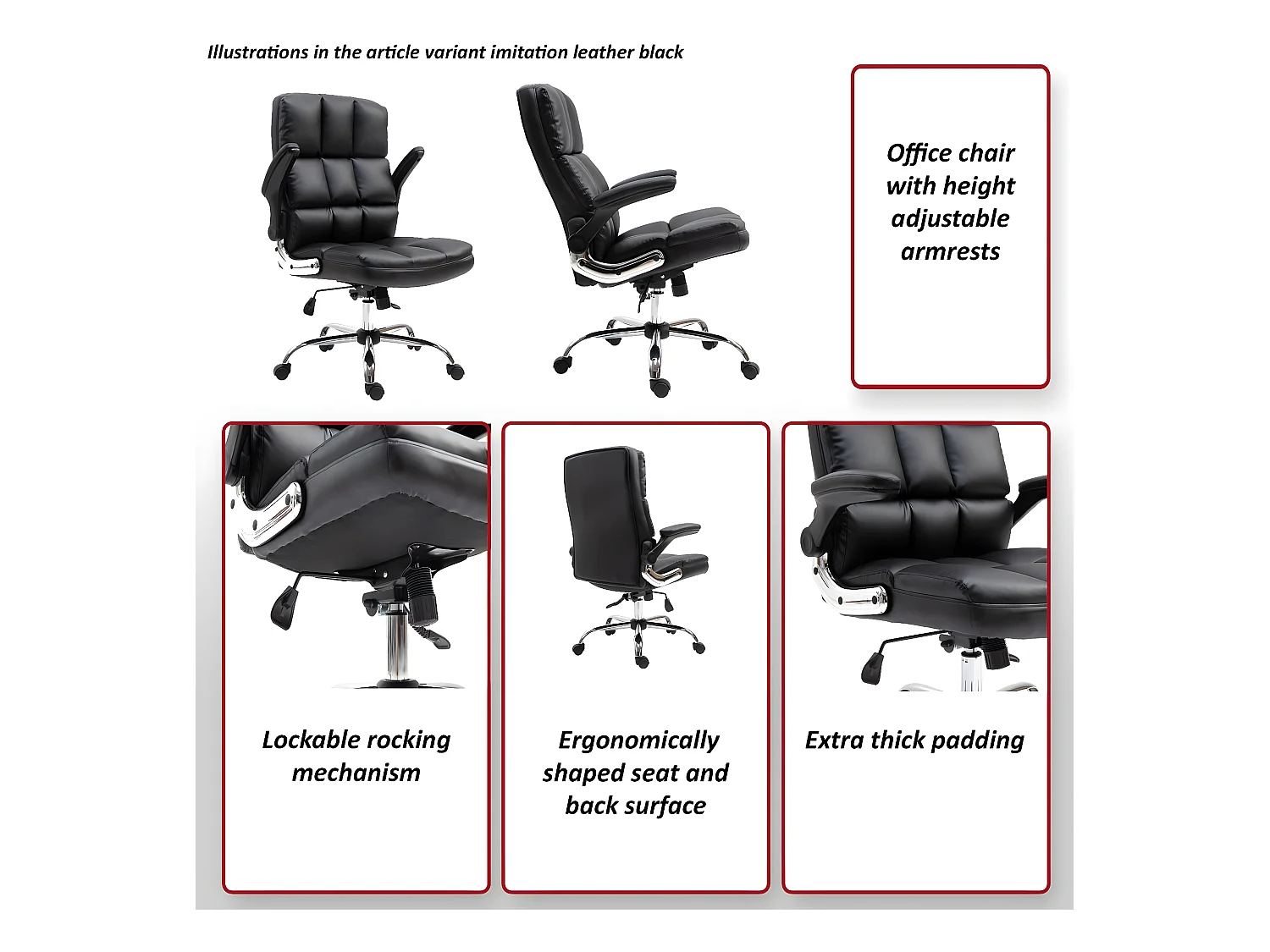 MCW-J21 bureaustoel,  stof/textiel lichtbruin