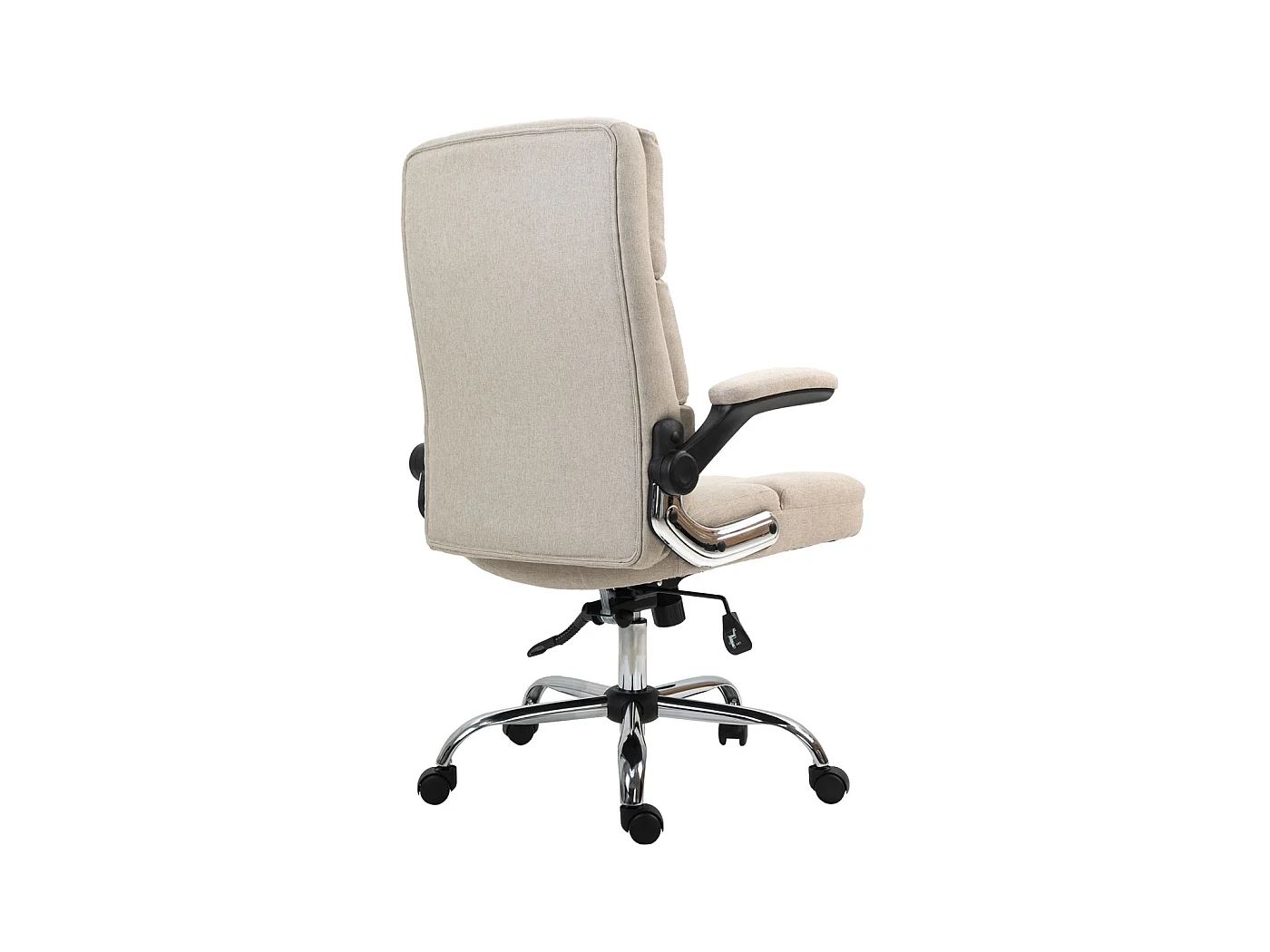 MCW-J21 bureaustoel,  stof/textiel lichtbruin