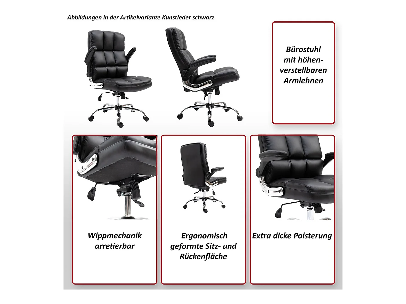 MCW-J21 bureaustoel,  stof/textiel lichtbruin