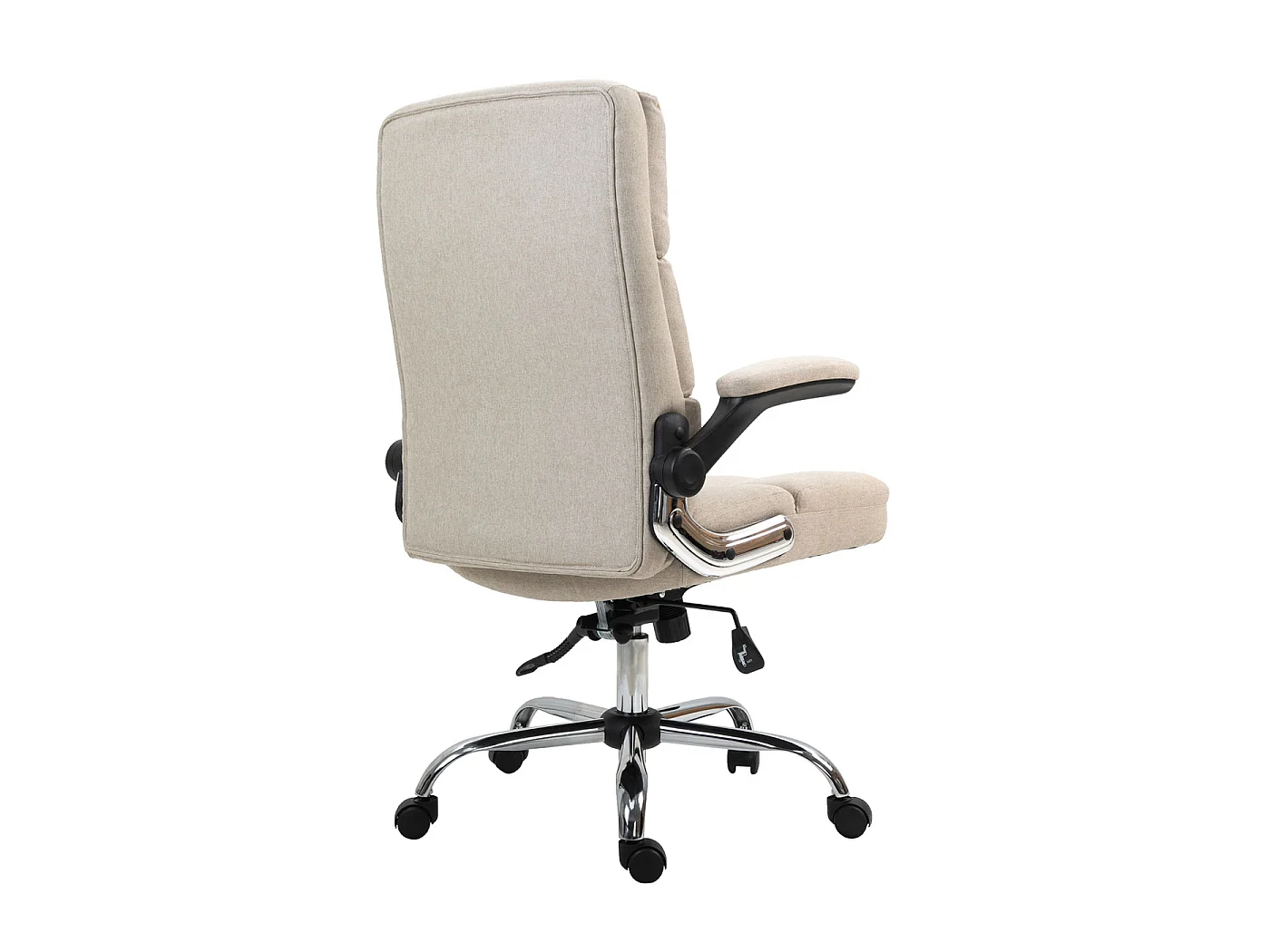 MCW-J21 bureaustoel,  stof/textiel lichtbruin