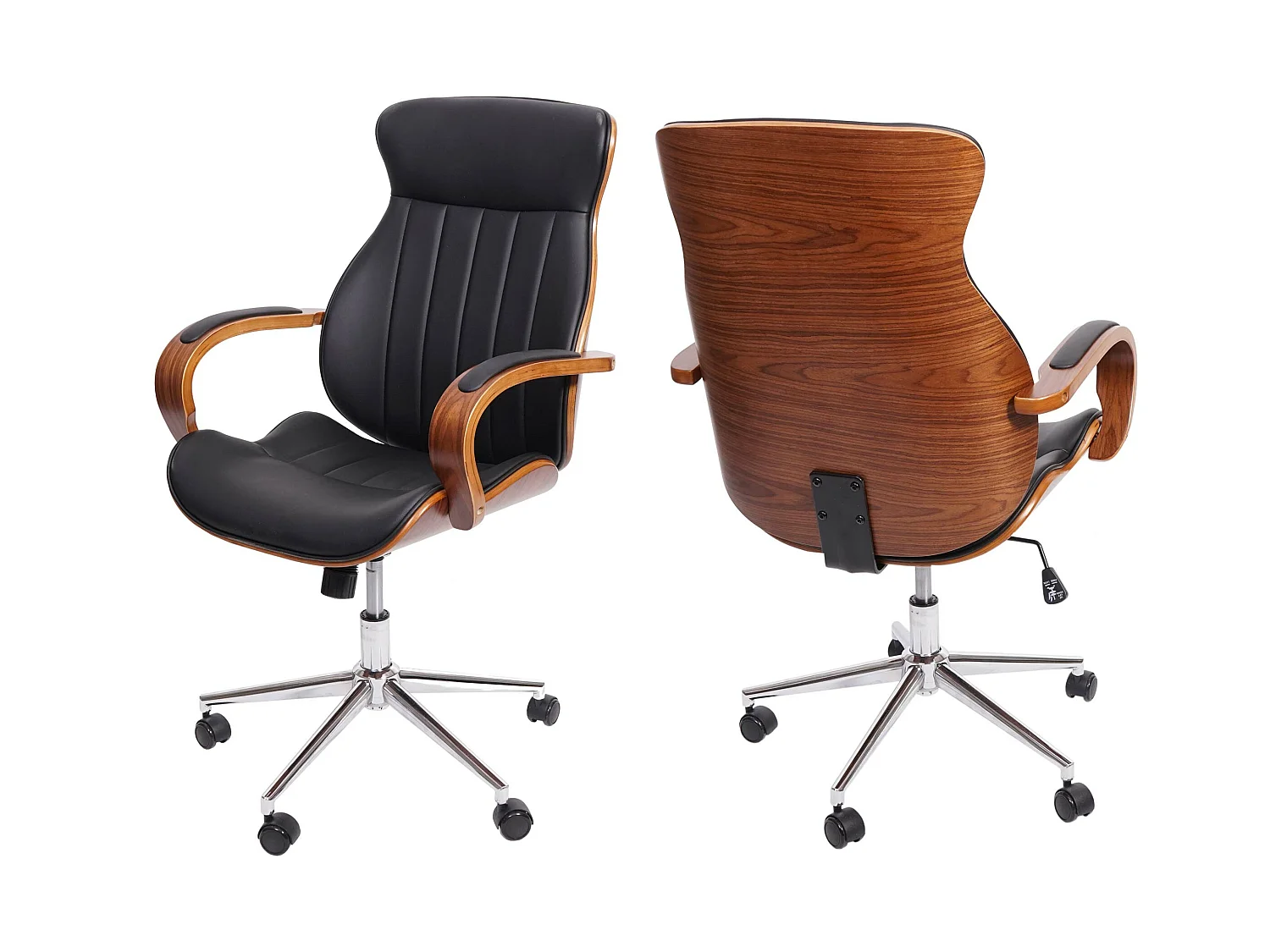 Chaise de bureau MCW-H39,  noir