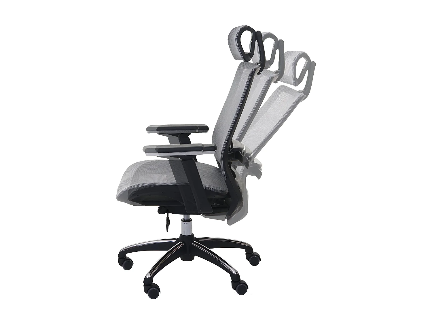 Chaise de bureau MCW-A20,  gris