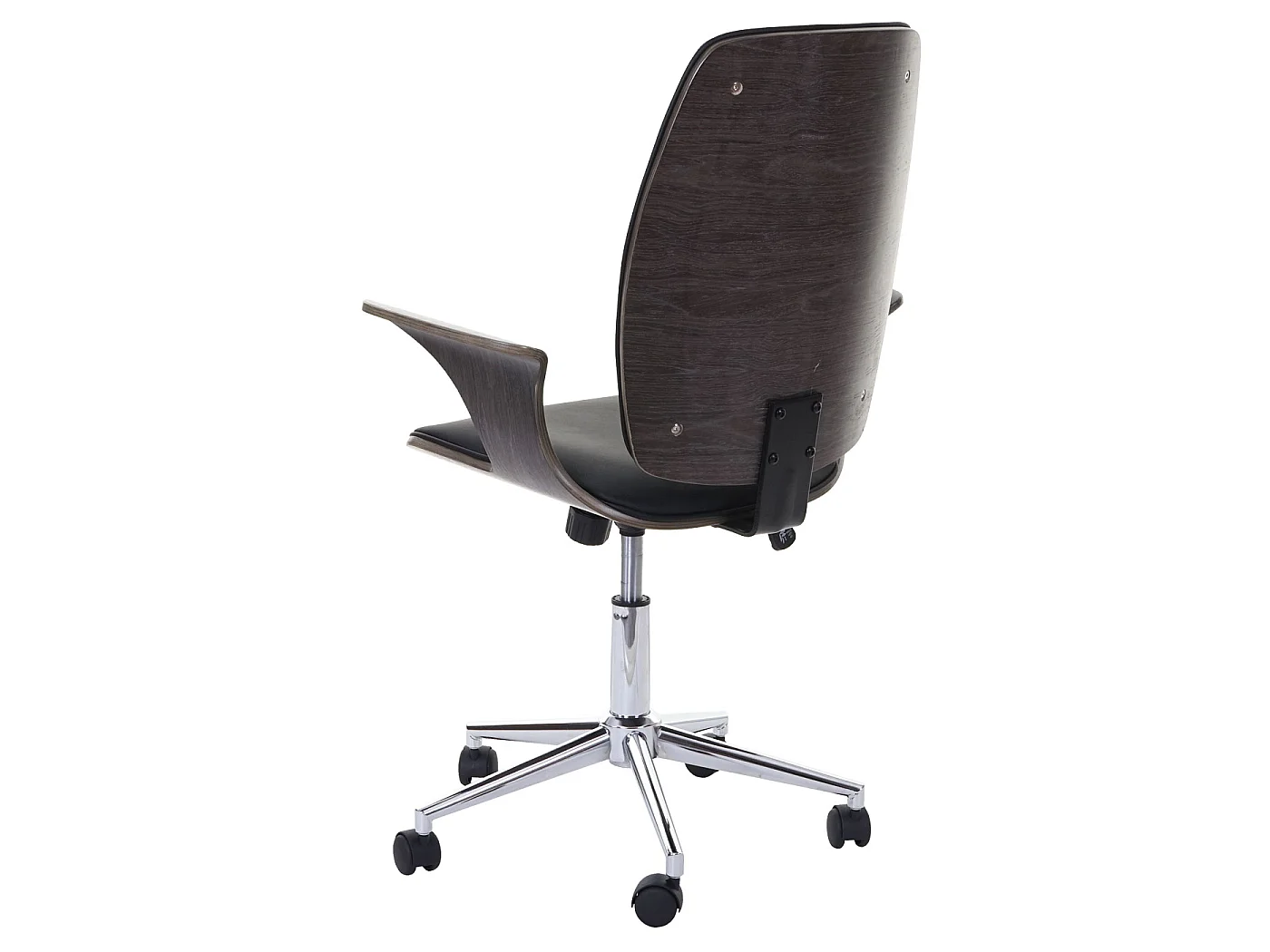 Bureaustoel MCW-C54,  grijs, zwarte bekleding