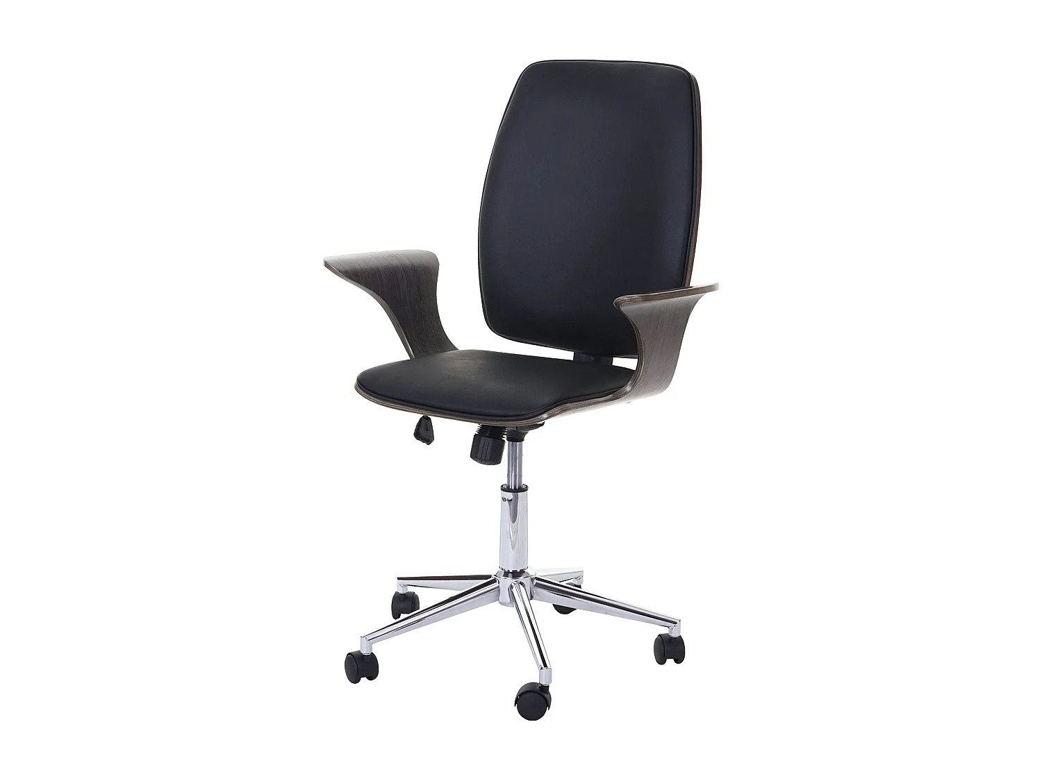 Bürostuhl MCW-C54, Grau, Bezug schwarz