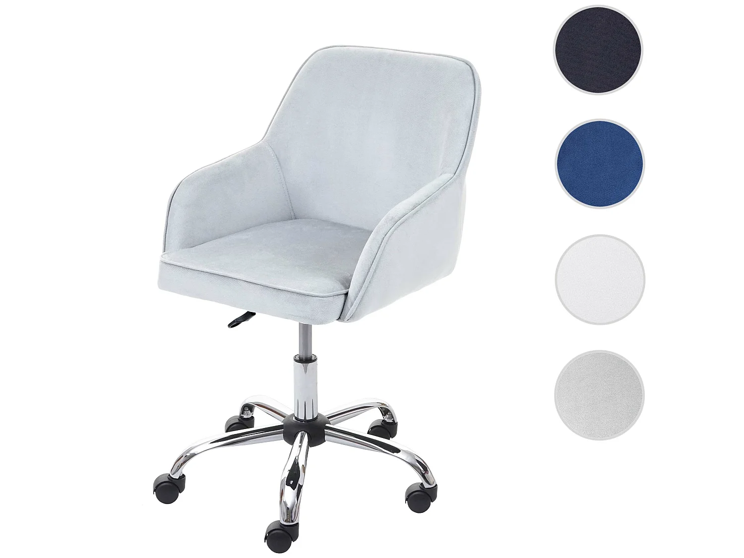 Chaise de bureau MCW-F82,  gris