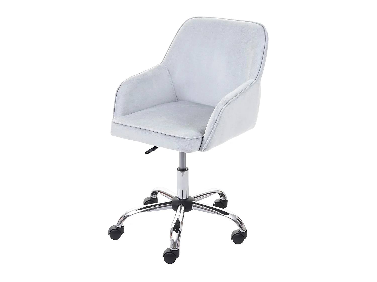 Krzesło biurowe MCW-F82,  szary