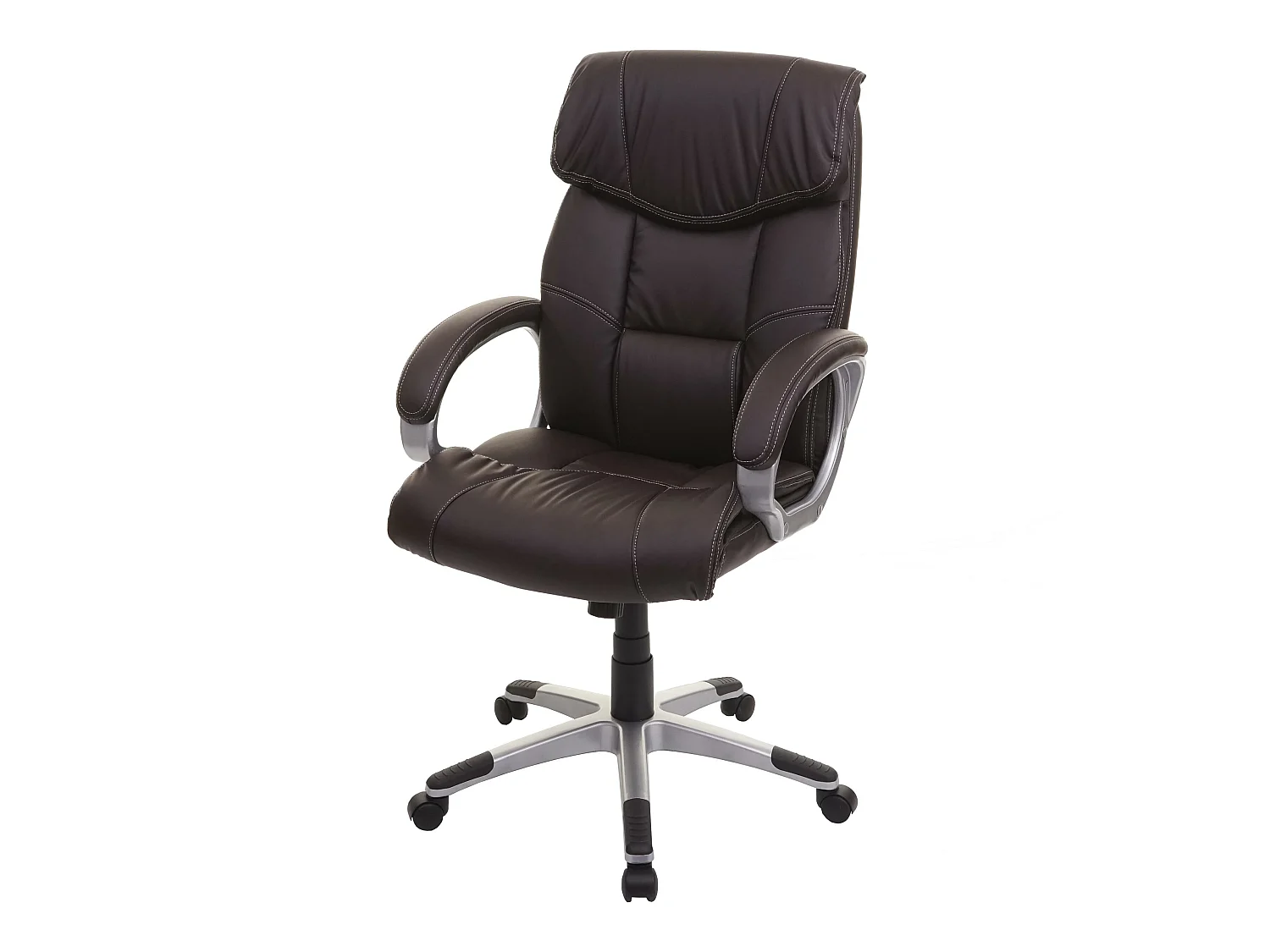 Chaise de bureau MCW-A71,  café-brun