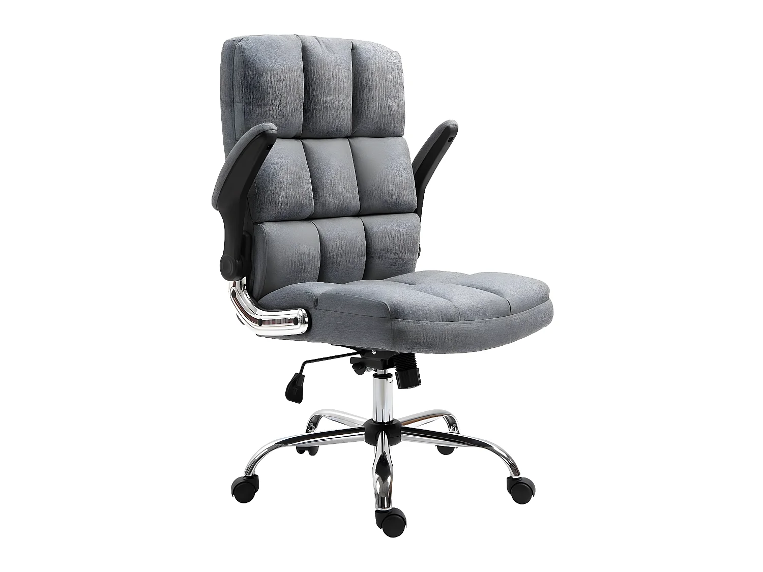 MCW-J21 bureaustoel,  stof/textiel grijs