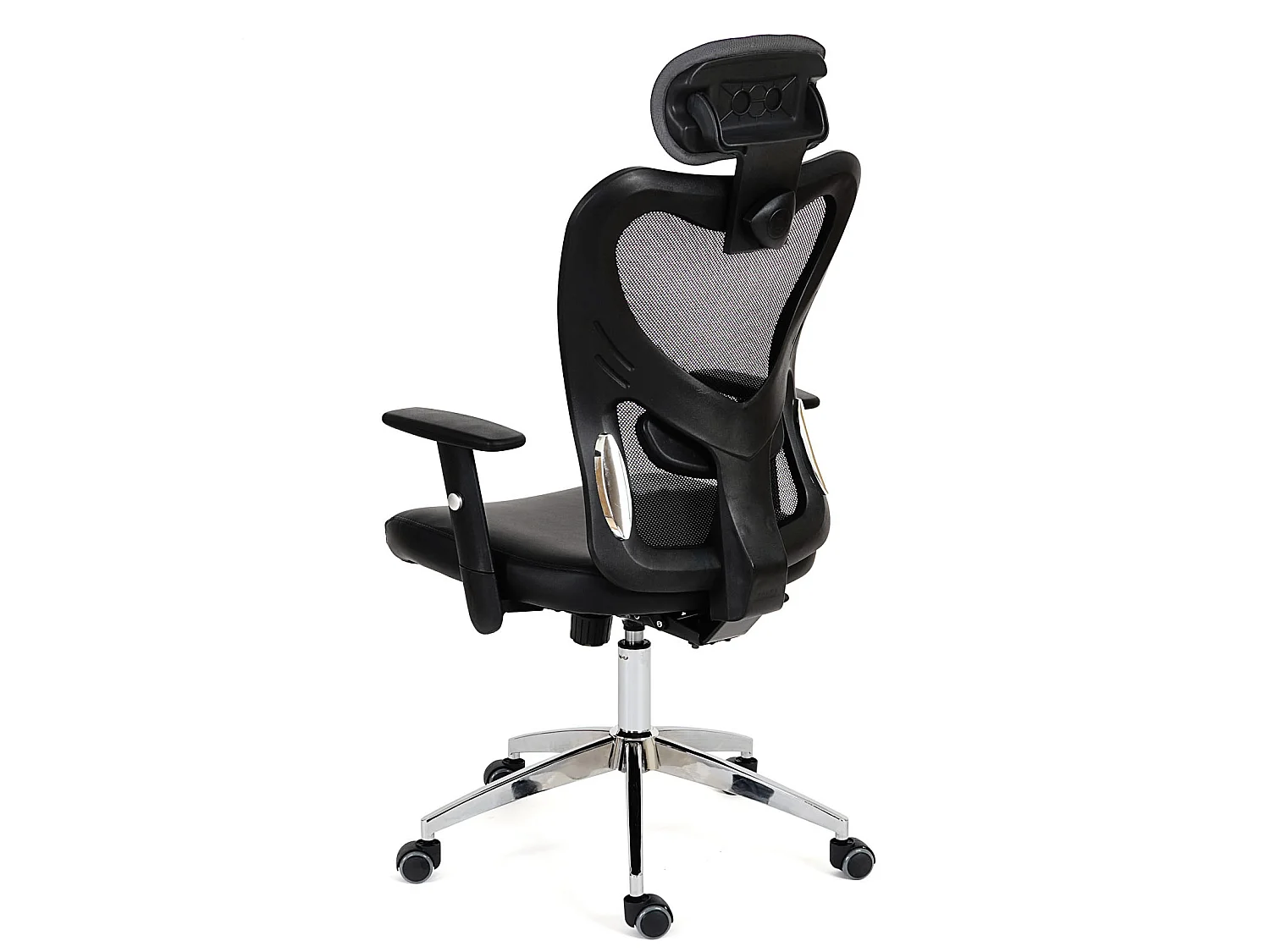 Profesjonalne krzesło biurowe Pamplona,  szary