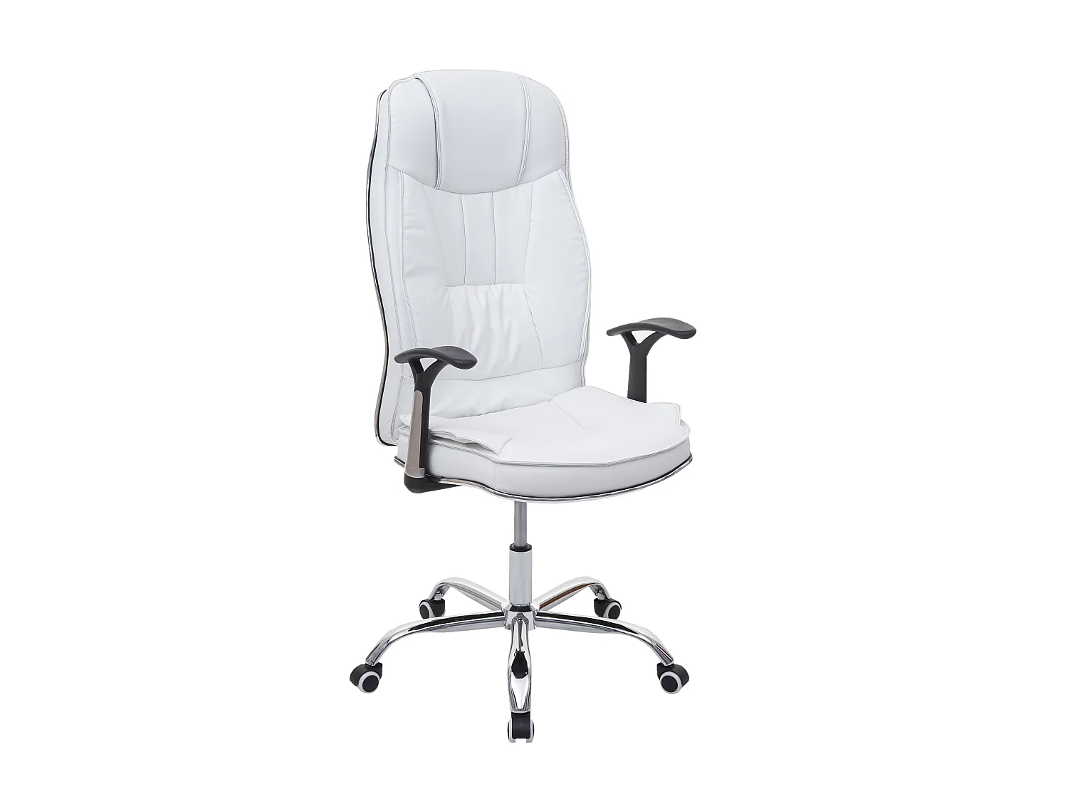Chaise de bureau MCW-F14,  blanc