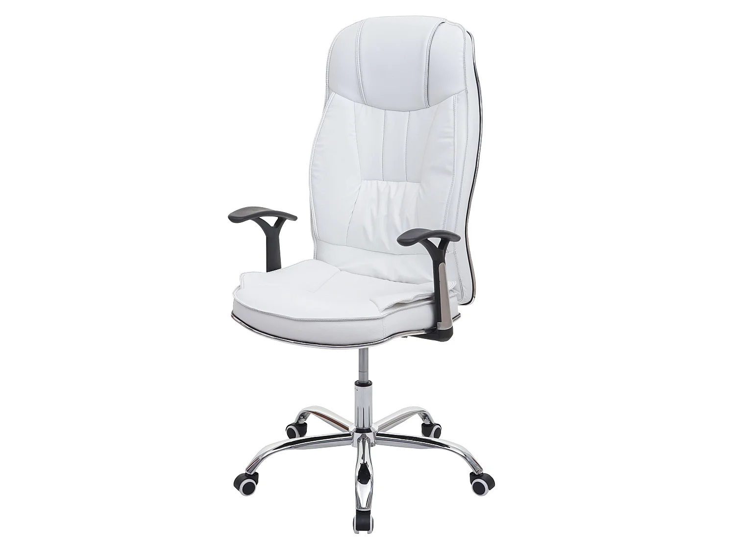 Krzesło biurowe MCW-F14,  biały