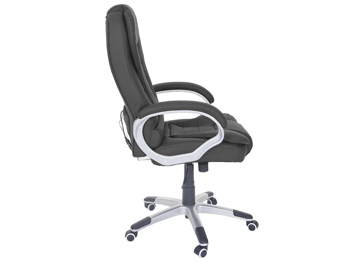 Massage-Bürostuhl Blackpool, Schwarz