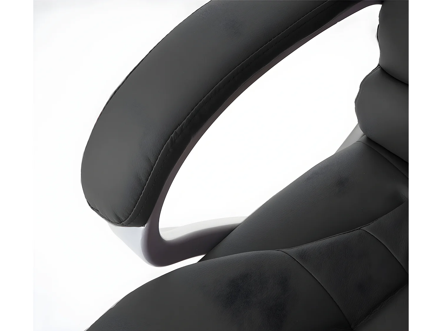 Massage-Bürostuhl Blackpool, Schwarz