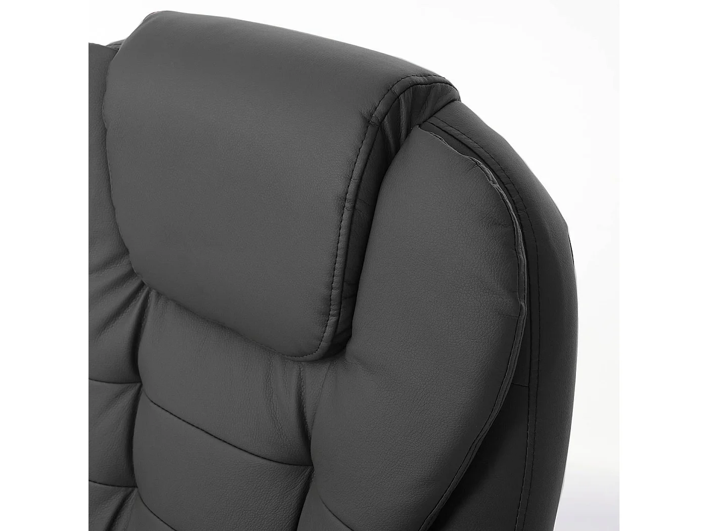 Massage-Bürostuhl Blackpool, Schwarz