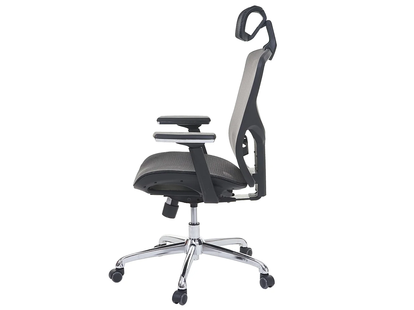 Chaise de bureau MCW-A61,  noir/gris