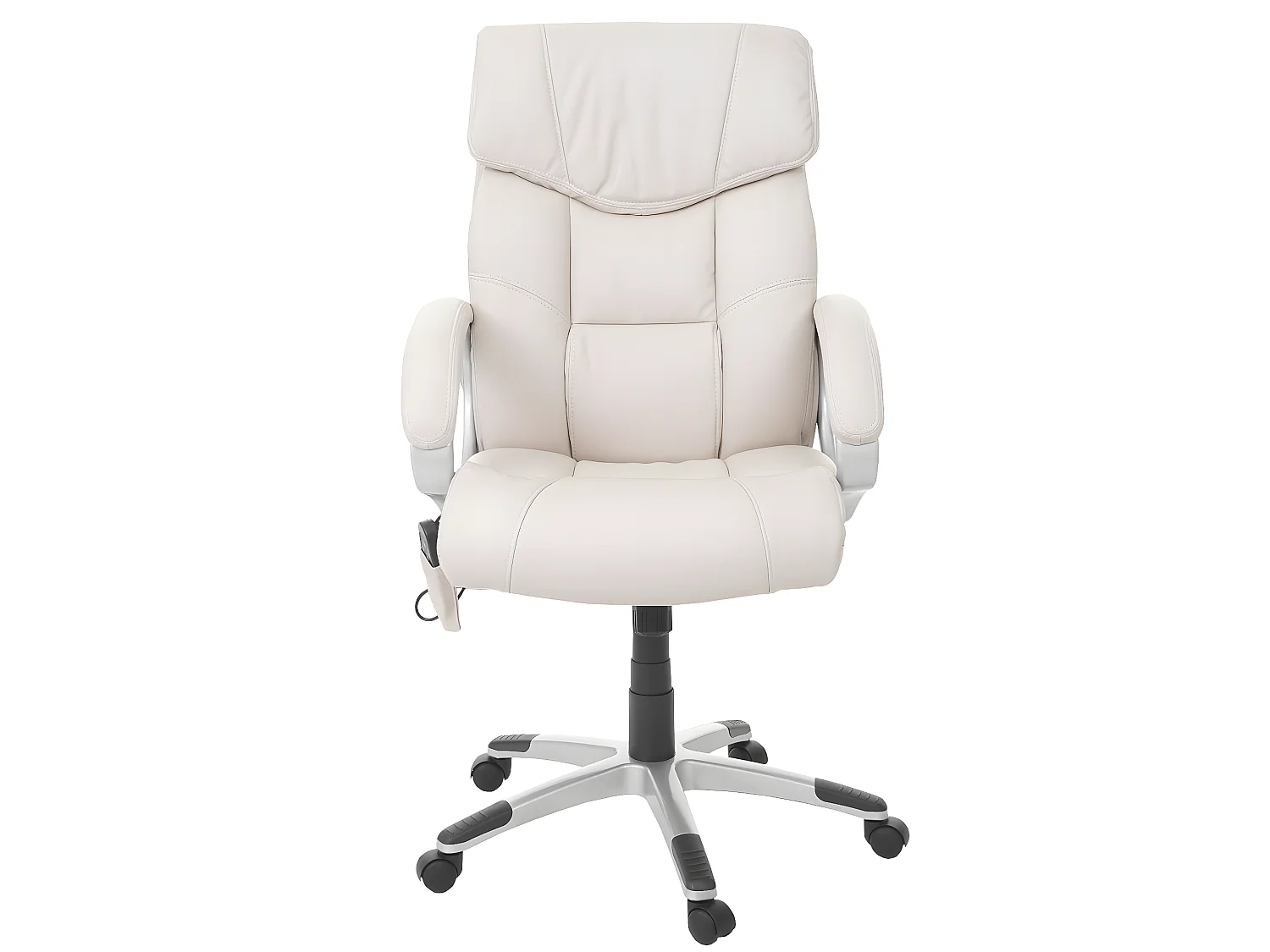 Massage-Bürostuhl MCW-A71, Creme