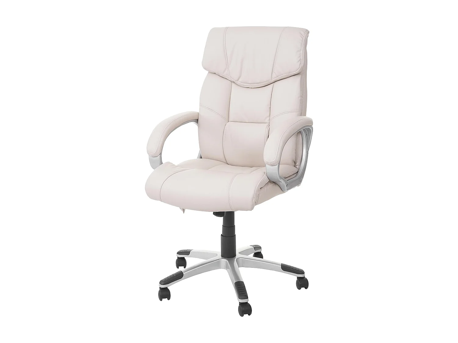 Massage-Bürostuhl MCW-A71, Creme