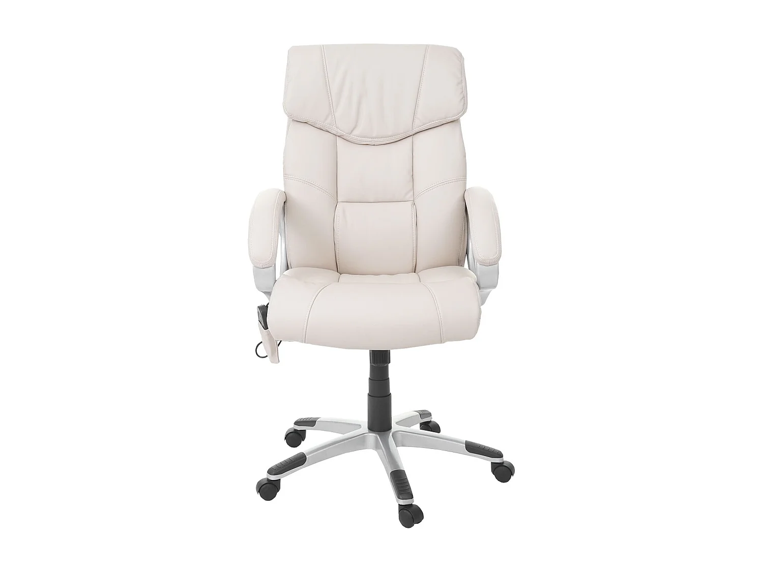 Massage-Bürostuhl MCW-A71, Creme