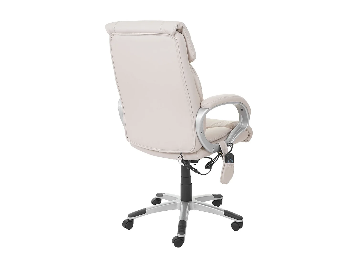 Massage-Bürostuhl MCW-A71, Creme
