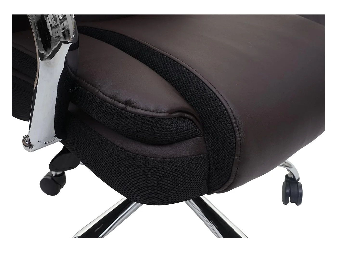 XXL Bürostuhl MCW-H94, Braun