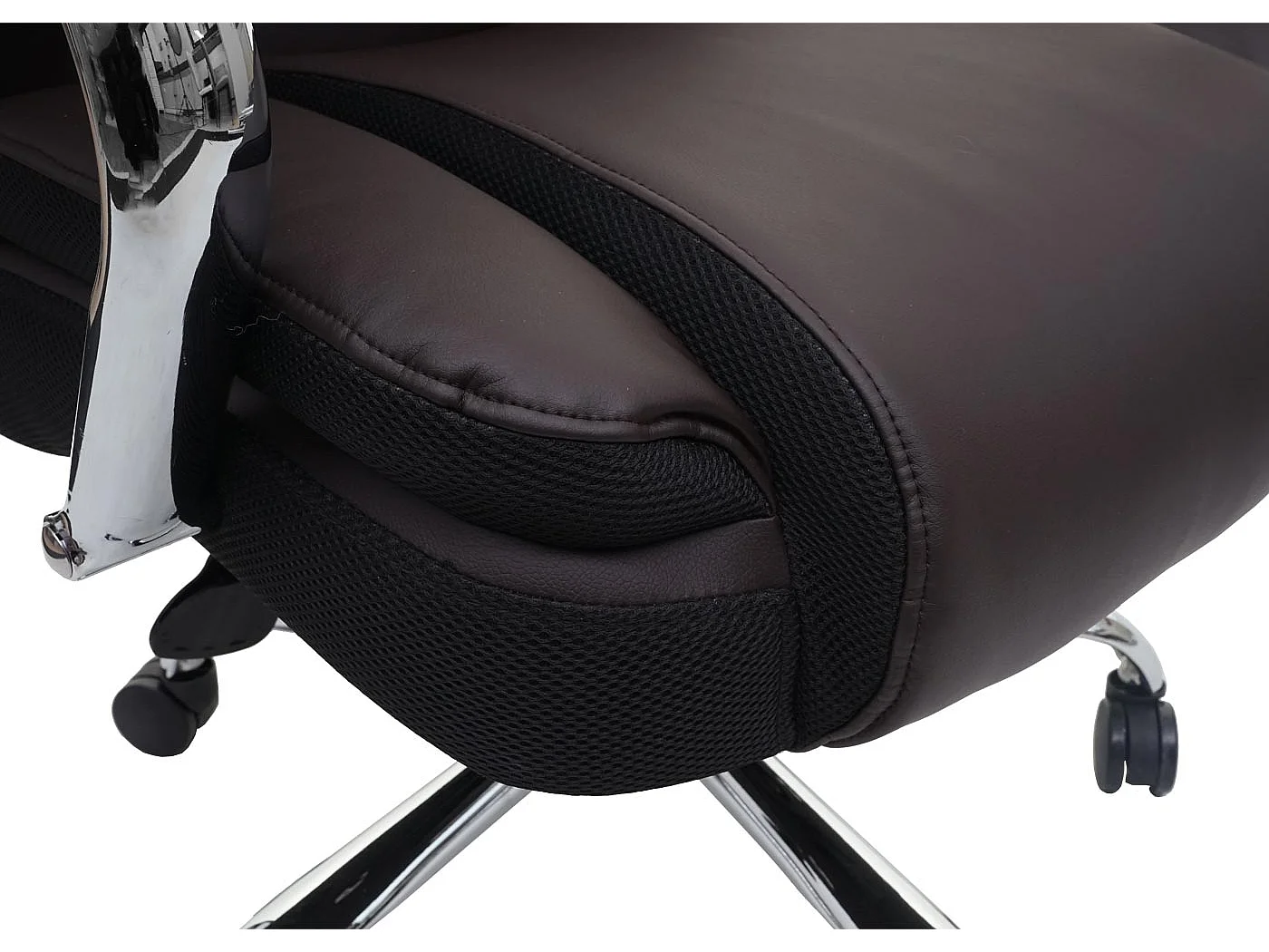 XXL Bürostuhl MCW-H94, Braun