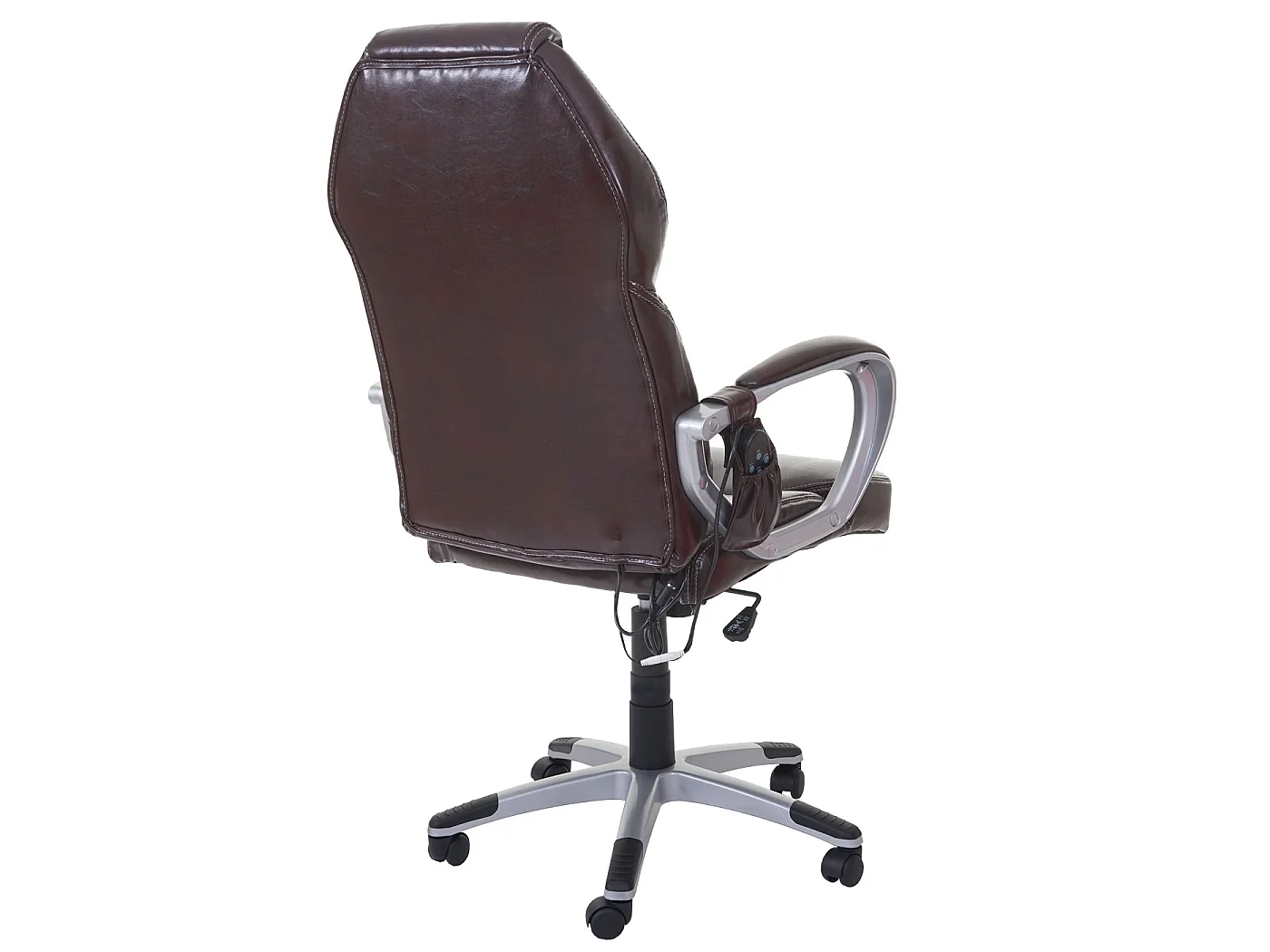 Massage-Bürostuhl MCW-A69, Bordeaux