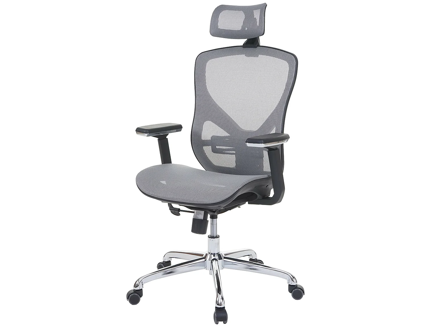 Chaise de bureau MCW-A61,  gris/gris