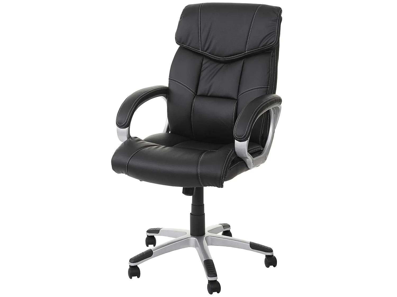 Massage-Bürostuhl MCW-A71, Schwarz