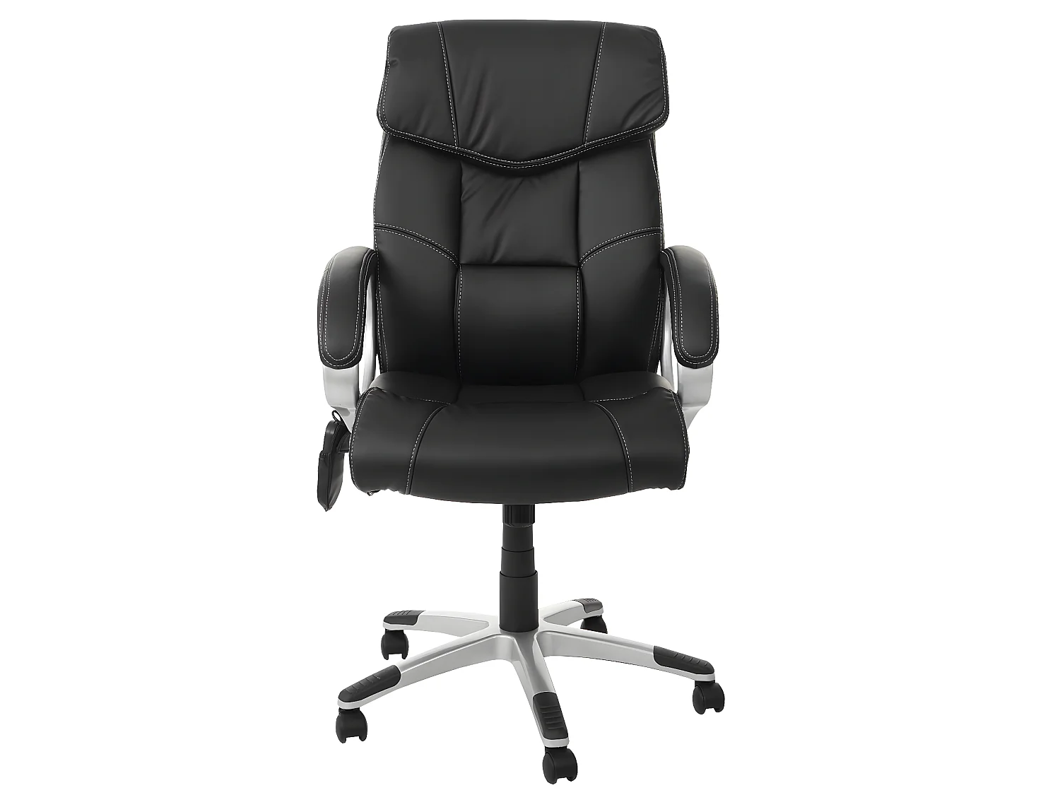 Massage-Bürostuhl MCW-A71, Schwarz