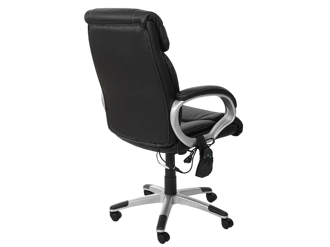 Massage-Bürostuhl MCW-A71, Schwarz