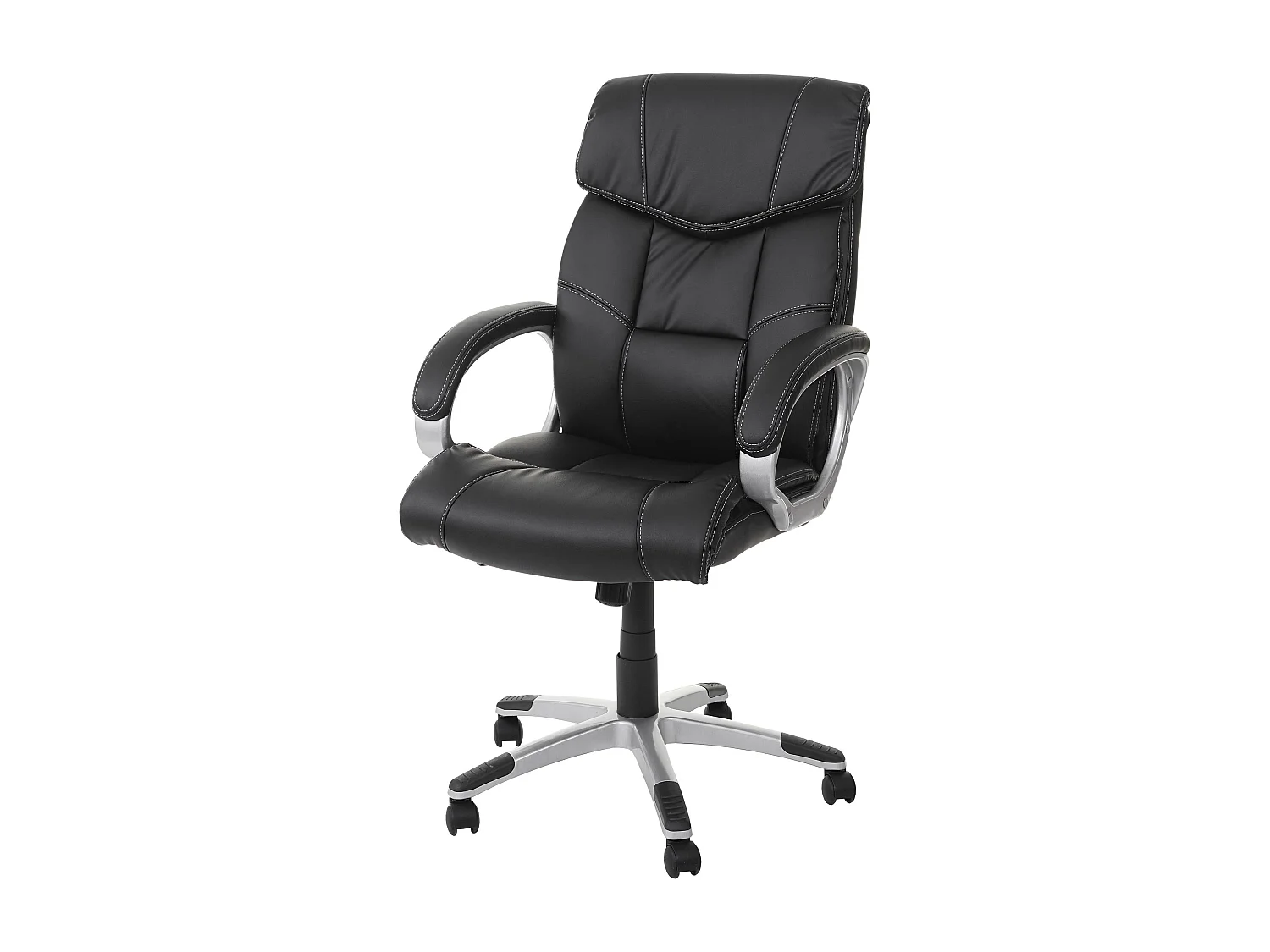 Massage-Bürostuhl MCW-A71, Schwarz