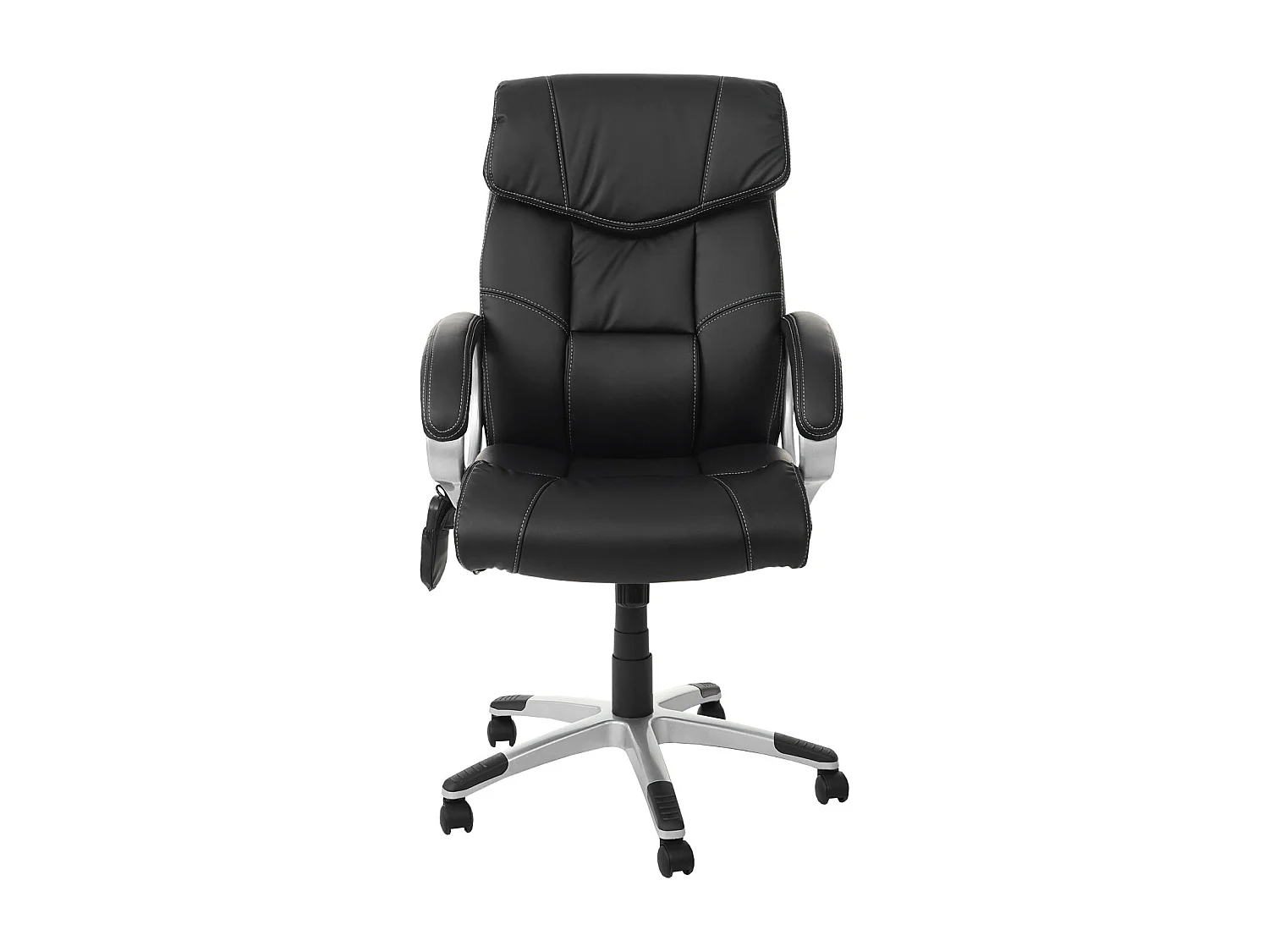Massage-Bürostuhl MCW-A71, Schwarz