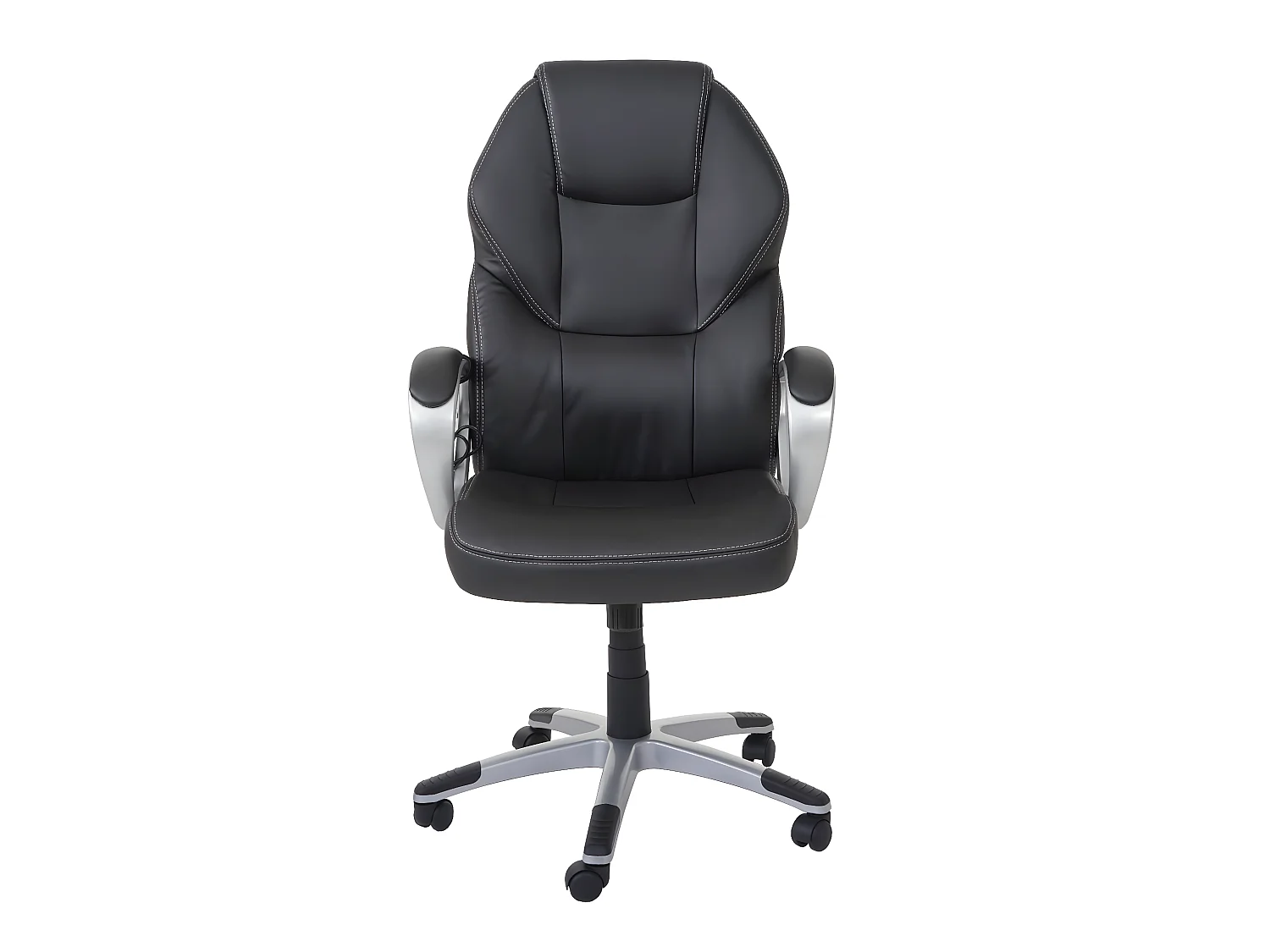 Massage-Bürostuhl MCW-A69, Schwarz