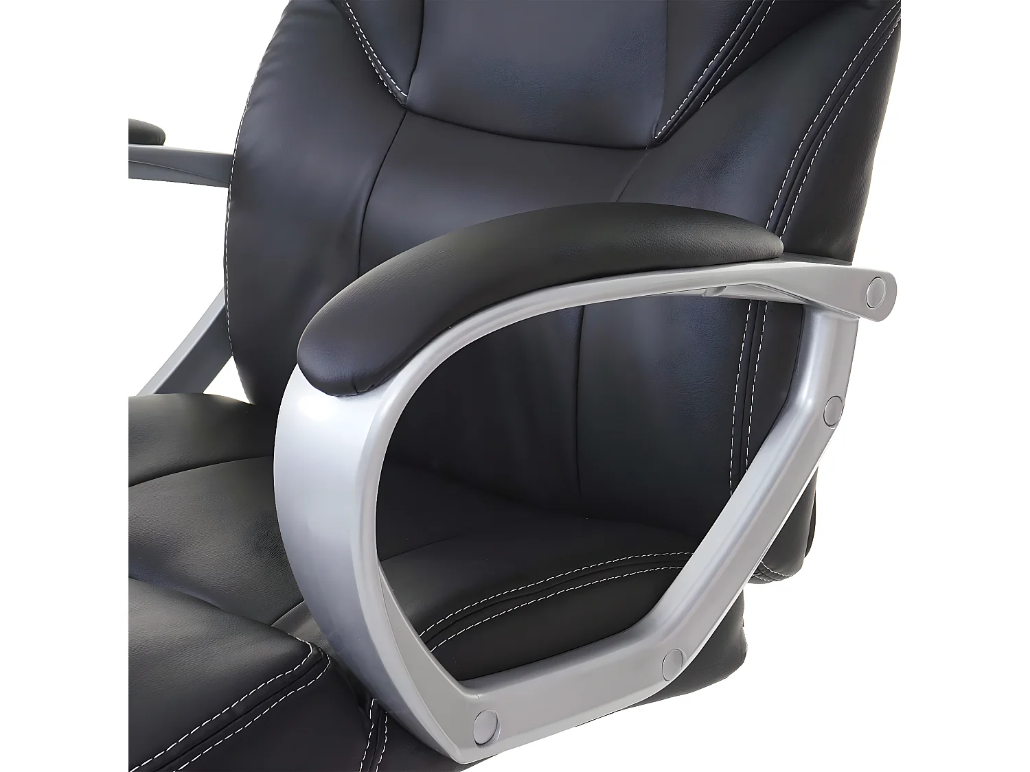 Massage-Bürostuhl MCW-A69, Schwarz