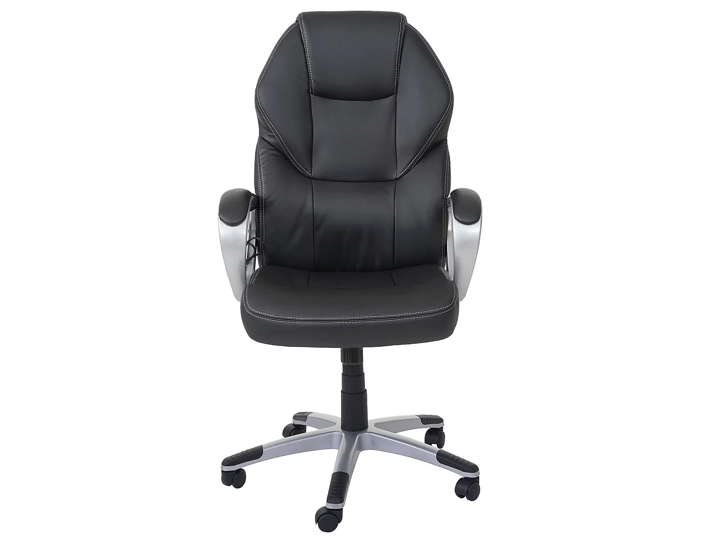 Massage-Bürostuhl MCW-A69, Schwarz