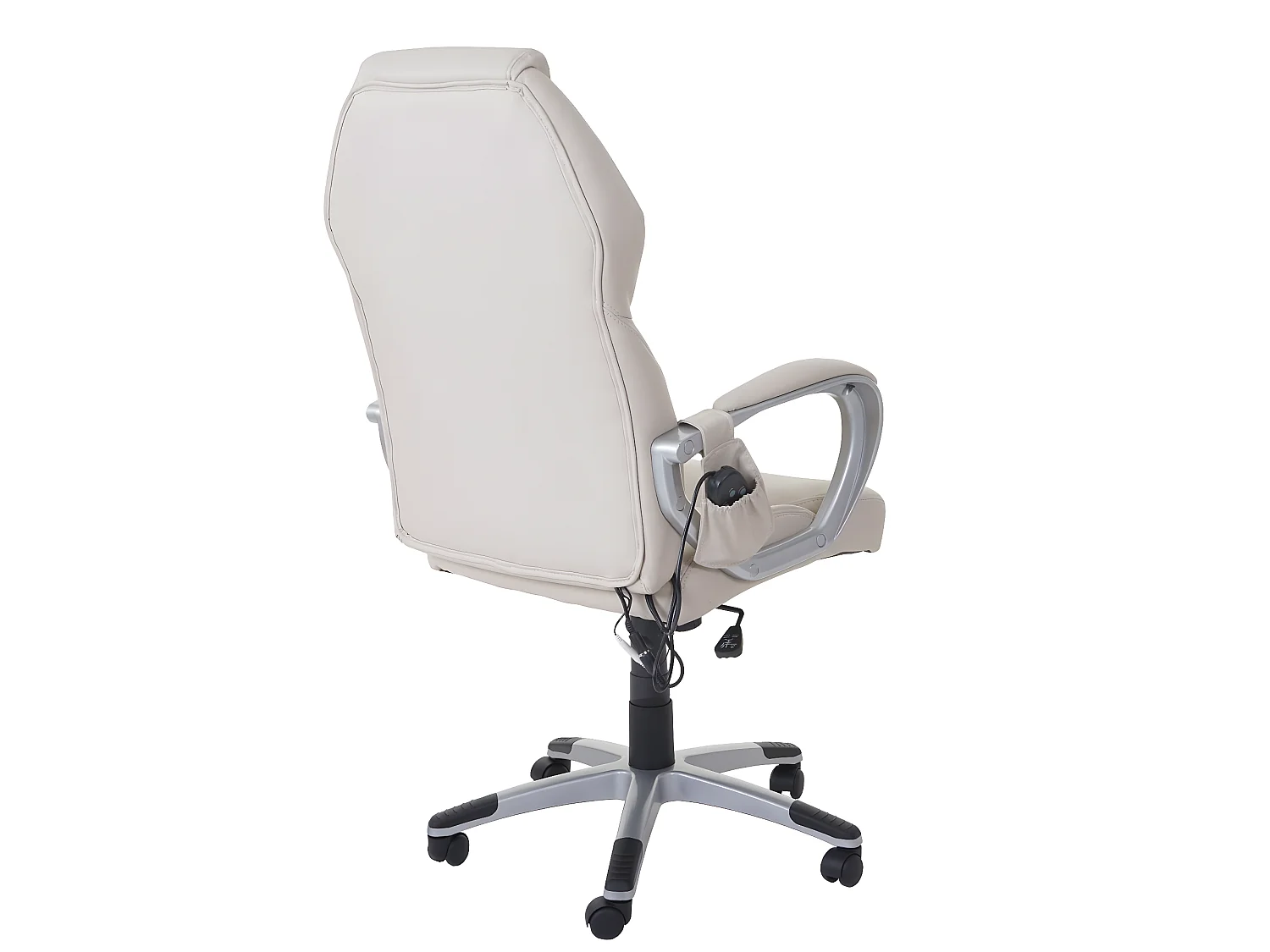 Massage-Bürostuhl MCW-A69, Creme