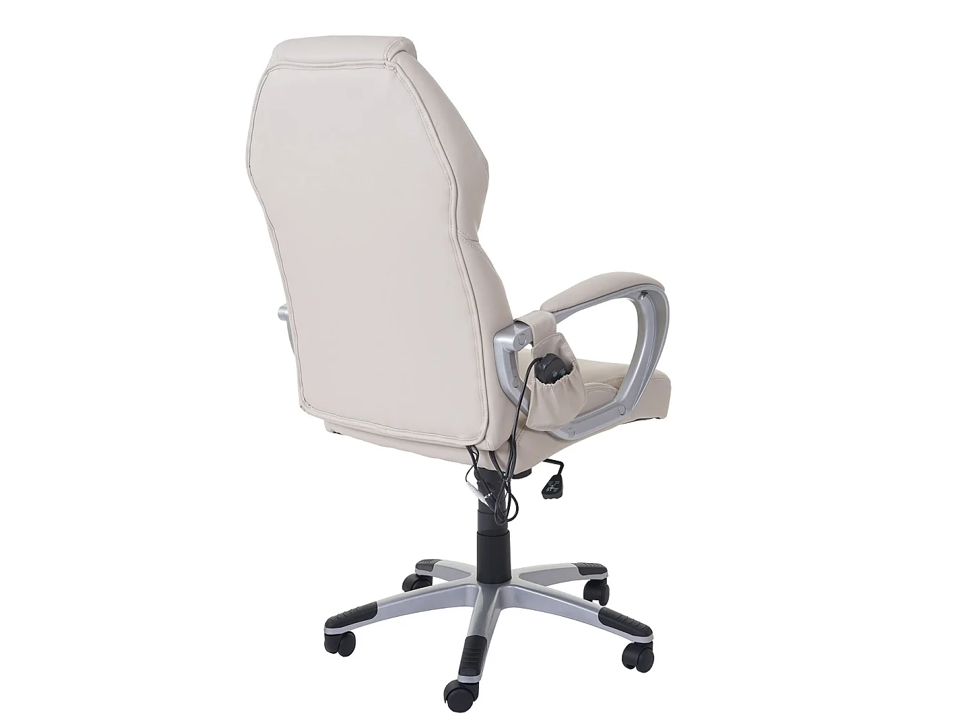 Massage-Bürostuhl MCW-A69, Creme