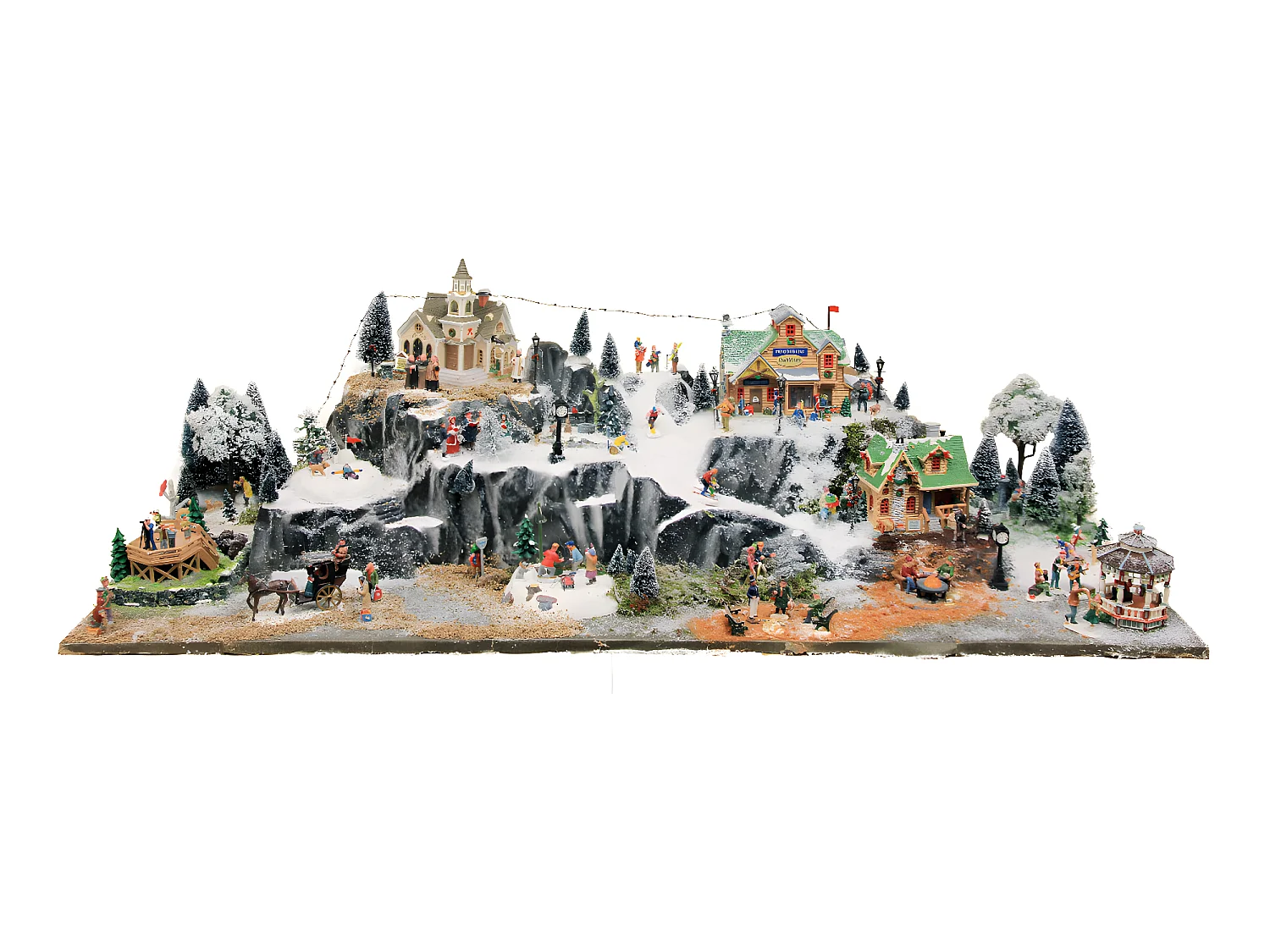 Base de village de Noël Montagne - 120 x 40 cm - My Village