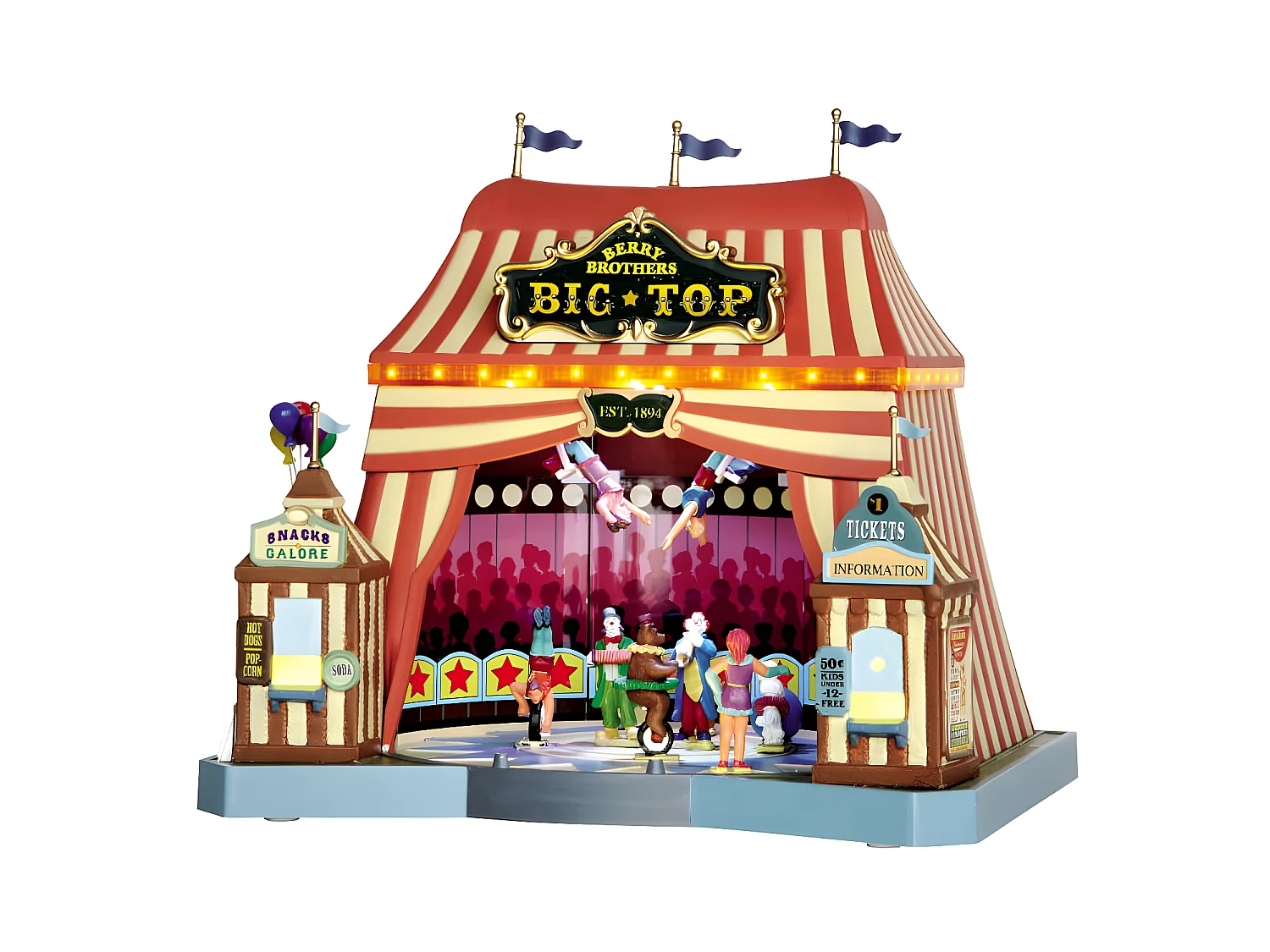 Le chapiteau Berry brothers Big Top, avec adaptateur 4,5 V - LEMAX