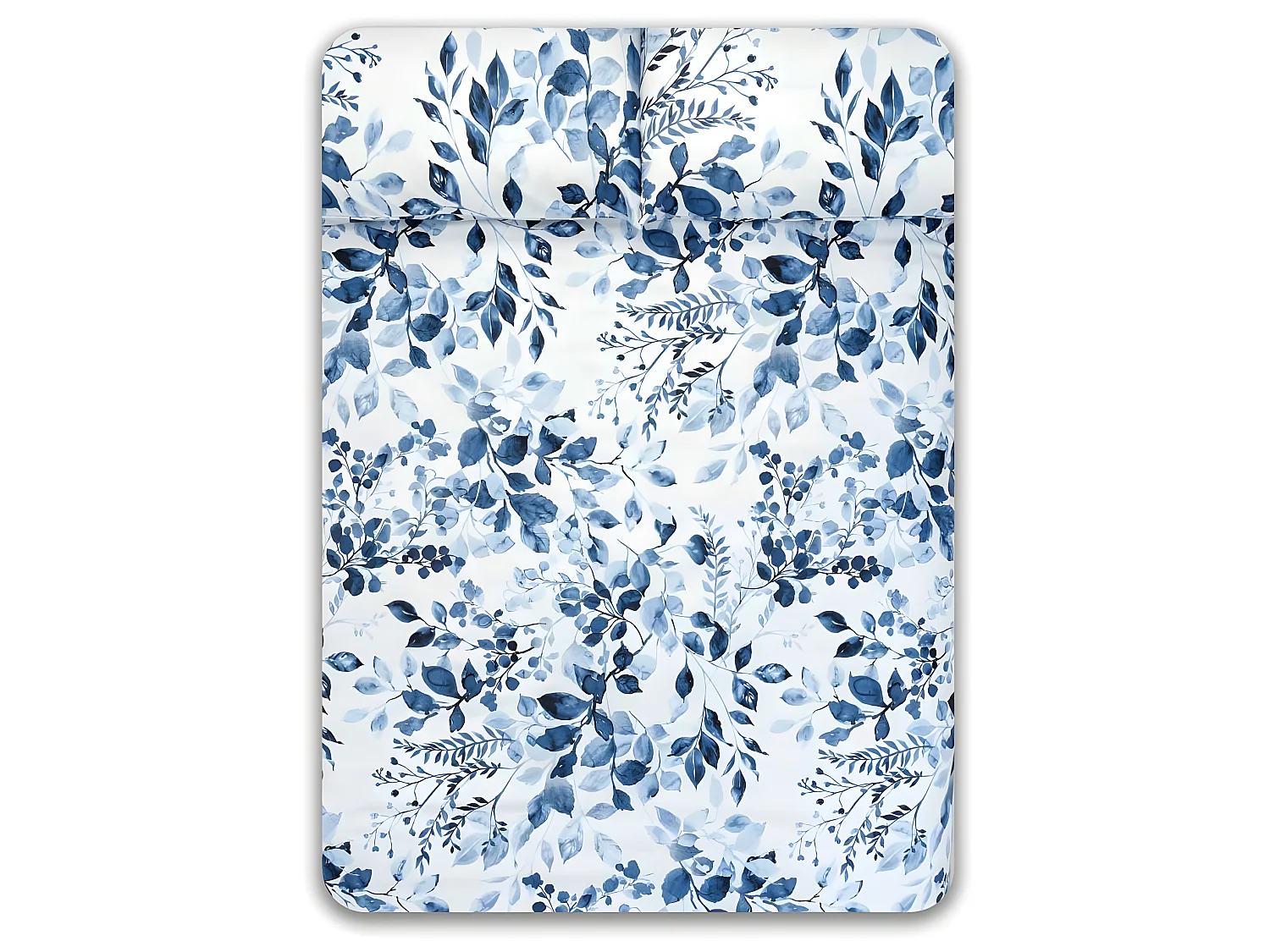 Juego de sábanas SERELLA AZUL microfibra hipoalergénica Cama 160