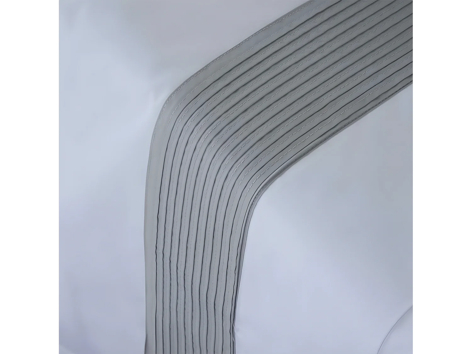 Juego de sabanas GORBEA GRIS percal algodón  Blanco 240x260 Cama de 150