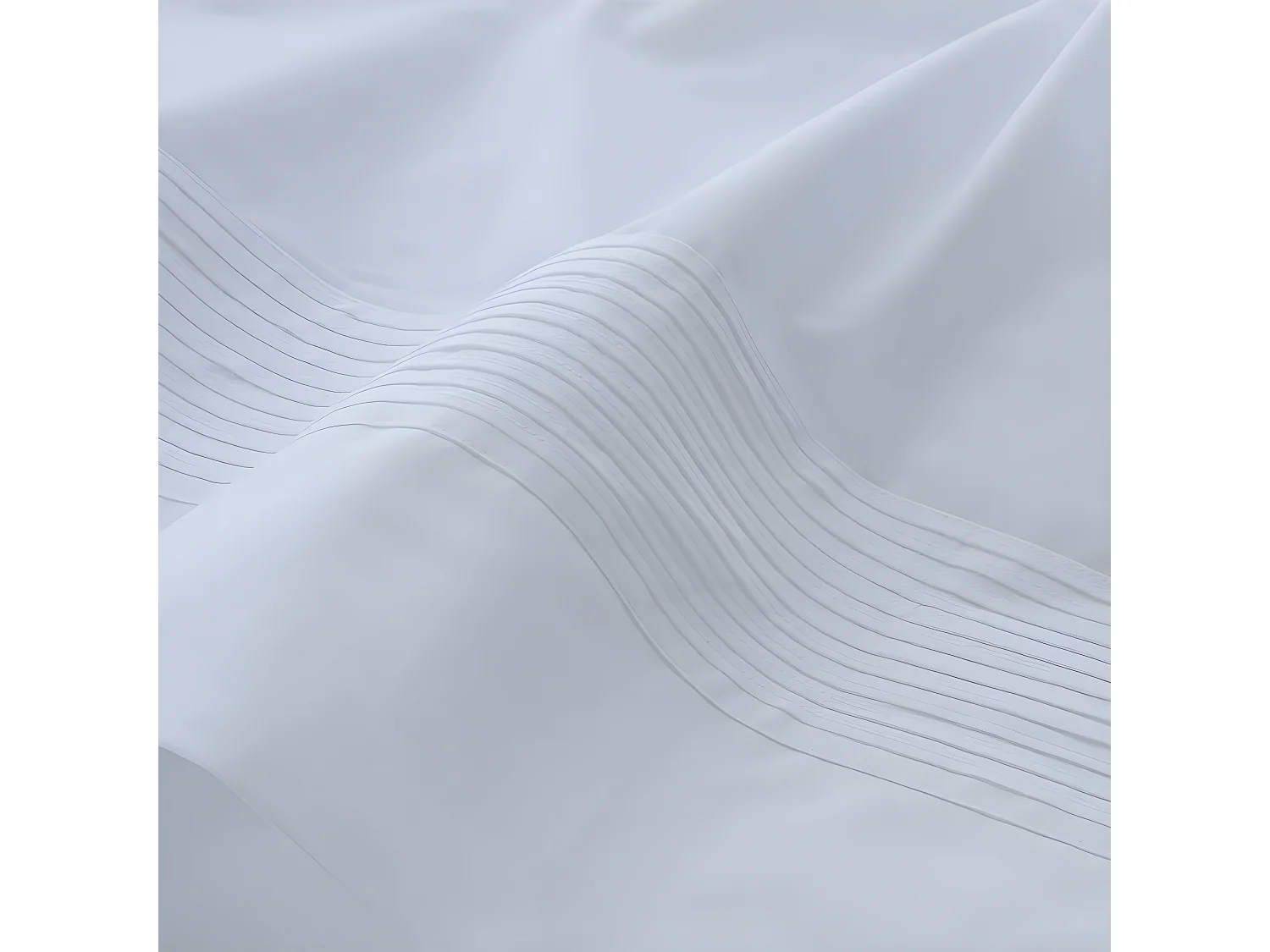 Juego de sabanas GORBEA BLANCO percal algodón  Blanco 240x260 Cama de 150