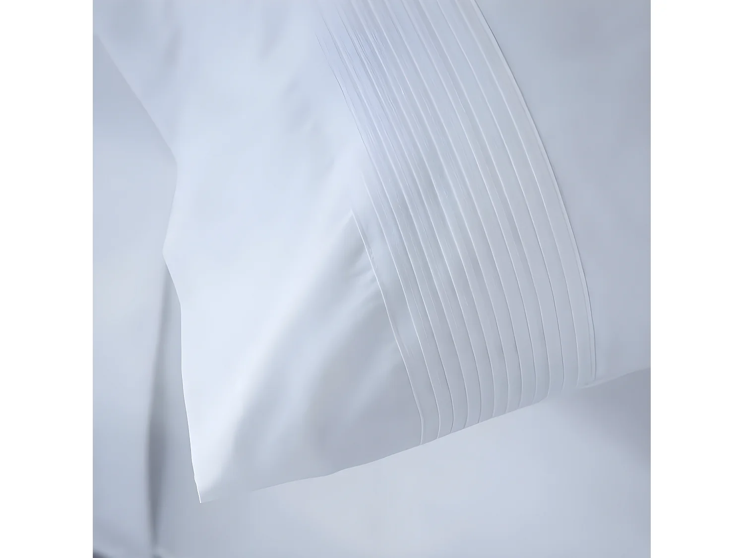 Juego de sabanas GORBEA BLANCO percal algodón  Blanco 240x260 Cama de 150