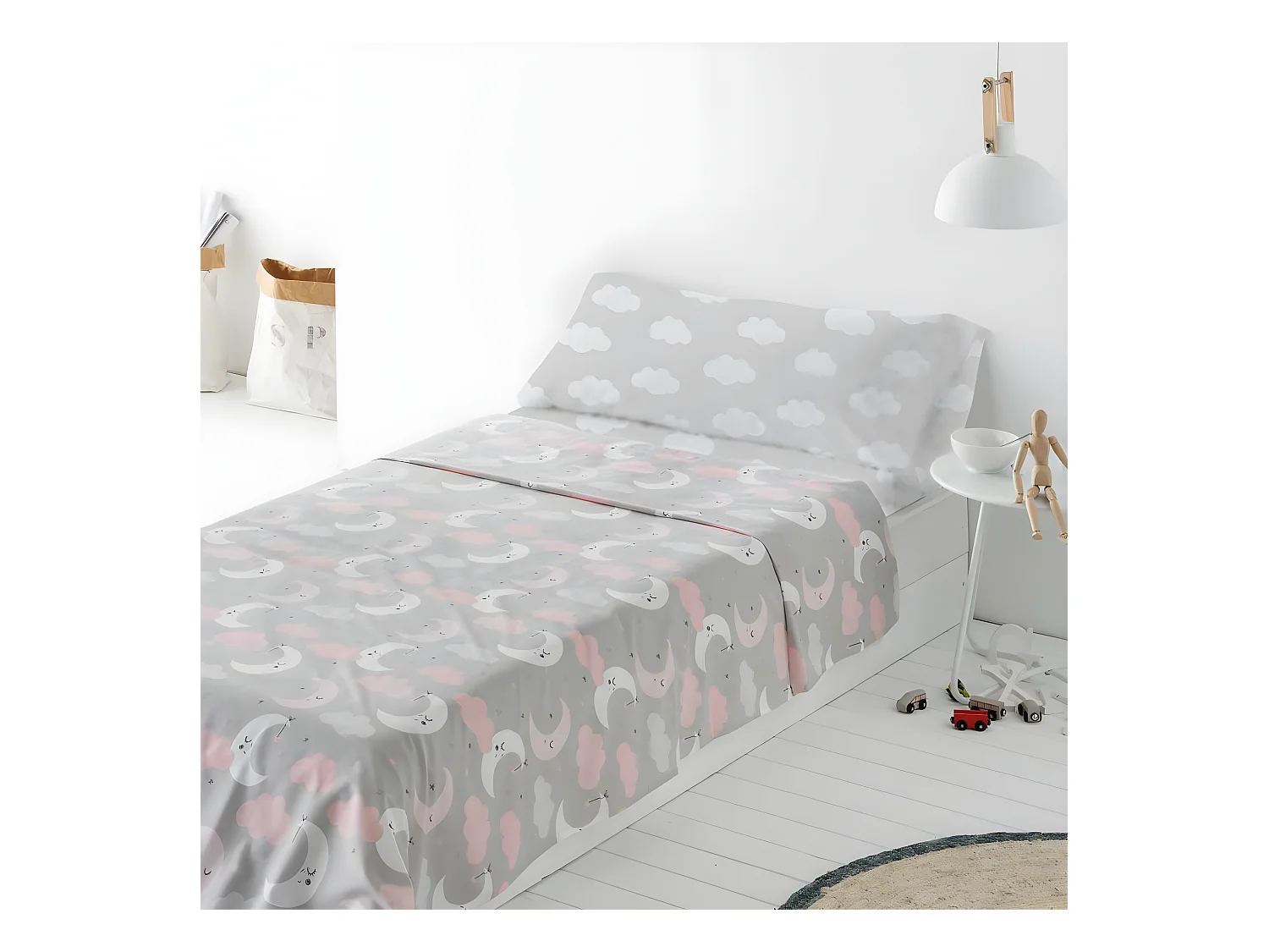 Juego de sabanas Infantil/Juvenil LUNITAS  Cama de 105